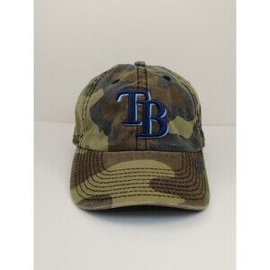 New Era Tampa Bay Rays Hat Cap 9TWENTY Strapback Adjustable Camo MLB
